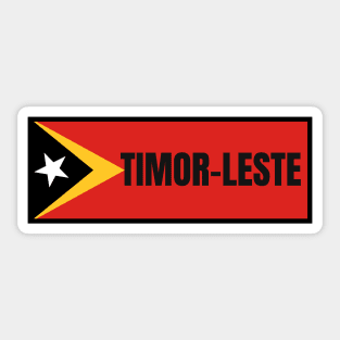 Timor-Leste Flag Sticker